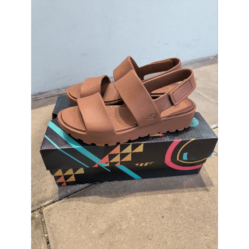 Sepatu Sandal Skechers Footsteps Women's Sandals - Brown