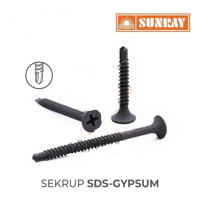 Sekrup / Skrup SDS Gypsum Drywall / SDS Drywall Screw 6 x 2"