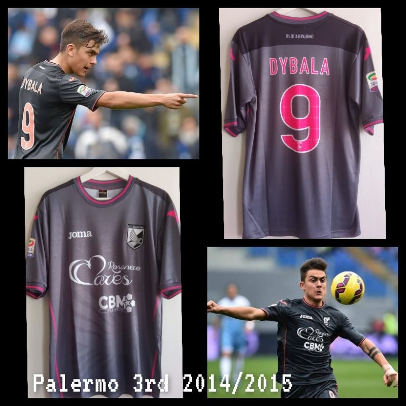 JERSEY PALERMO 3RD 2014/2015 - DYBALA 9 VENDOR LOKAL SETARA MULTISPORT