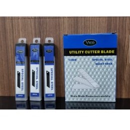 

Isi 10 Cutter Besar Refill 10bh L150 18mm L-150 / Pisau Cutter Blade Kater PROMO