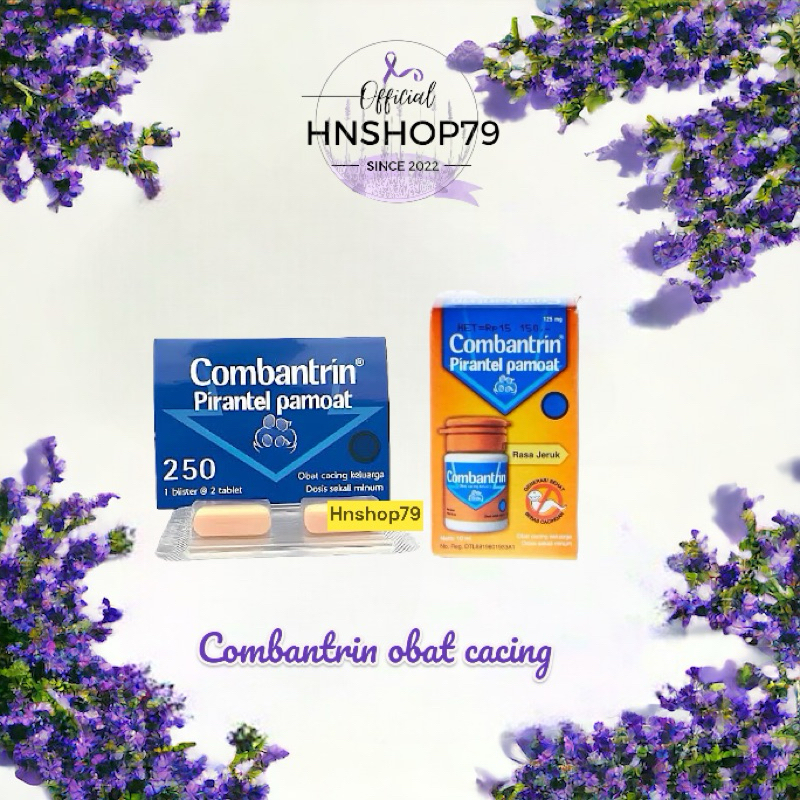 Combantrin Obat Cacing - Dewasa & Anak