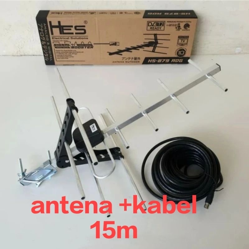 ANTENA DIGITAL HES HS-879 ADG +KABEL 15 METER