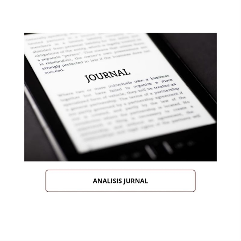 

ANALISIS JURNAL JASA