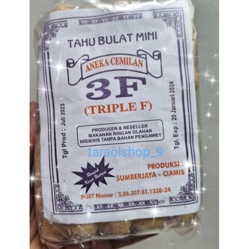 

cemilan makanan jadul tahu bulat mini