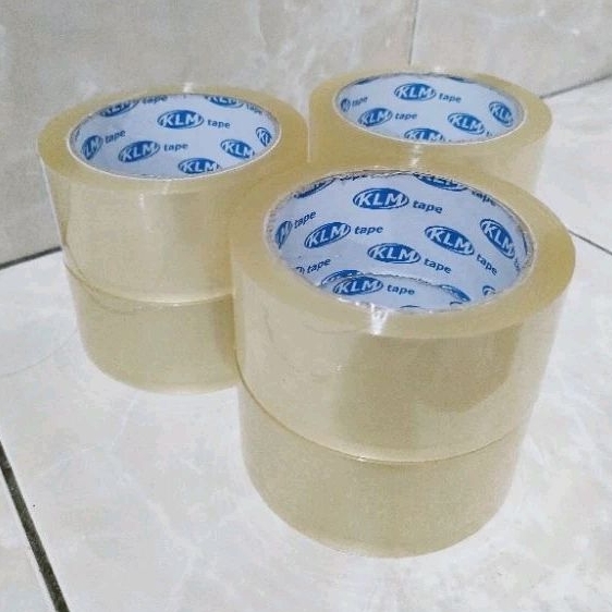 

Lakban Bening Coklat 2 Inch KLM 45 / 48 x 100 Yard / 90 / 72 Murah Grosir