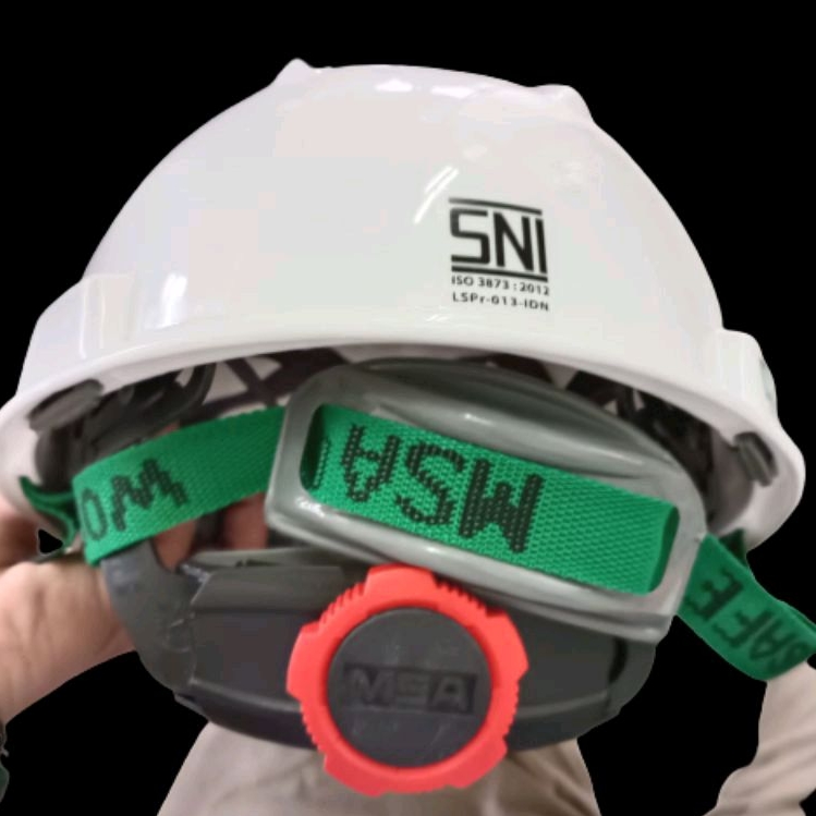 helm safety merk MSA warna putih /helm safety/helm safety proyek SNI