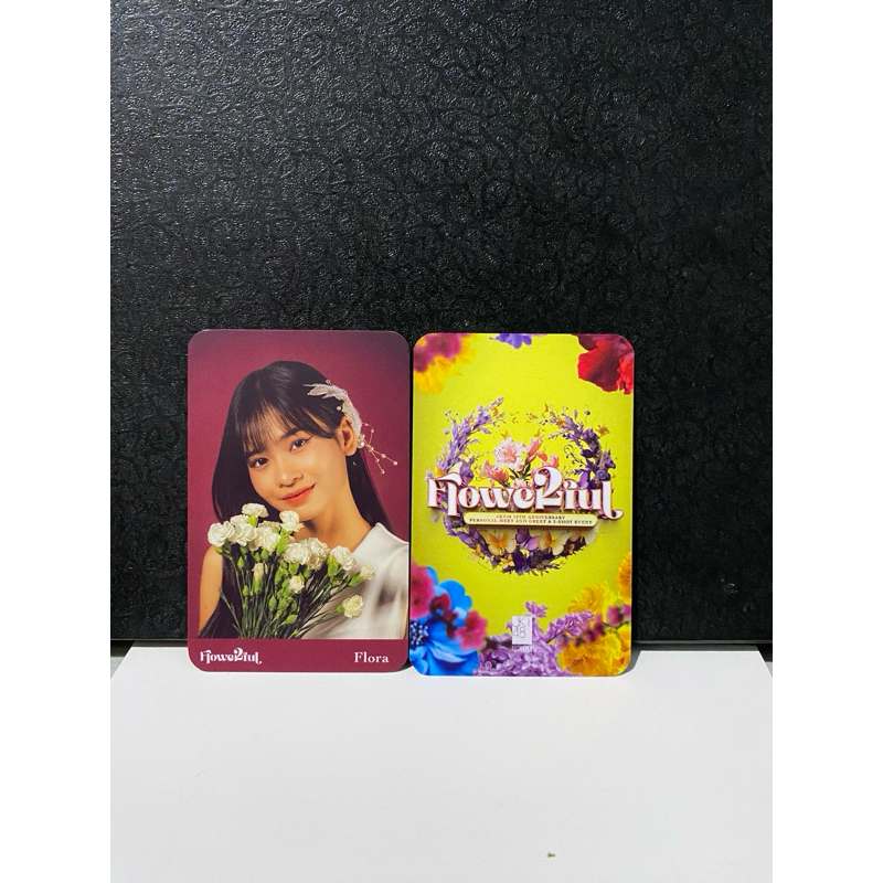 photocard jkt48 flowerfull FLORA || OFC || ORI