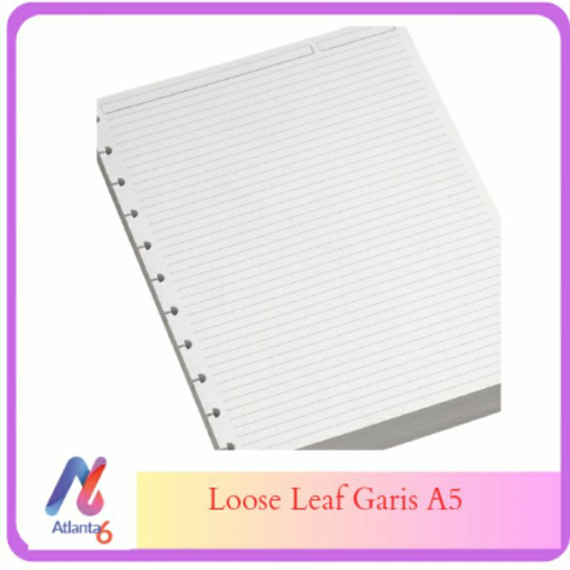 

Kertas Isi Agenda Garis A5 Isi 50 Lembar