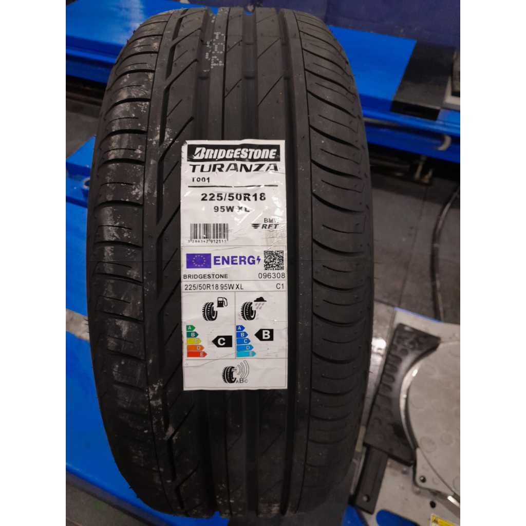 BAN MOBIL IMPORT RFT RING 18 BRIDGESTONE TURANZA RFT T001 225 50 R18 STANDAR BMW X1