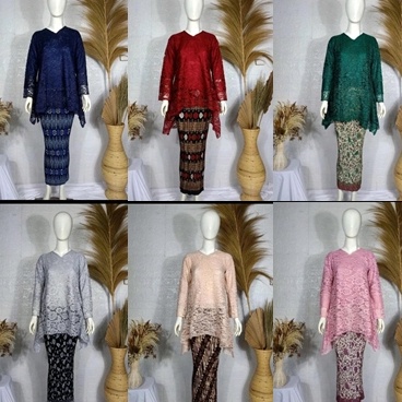 Model Update  PROMO KEBAYA MODERN RINJANI BRUKAT  KEBAYA COD  BAYAR DI TEMPAT  KEBAYA BROKAT  KEBAYA