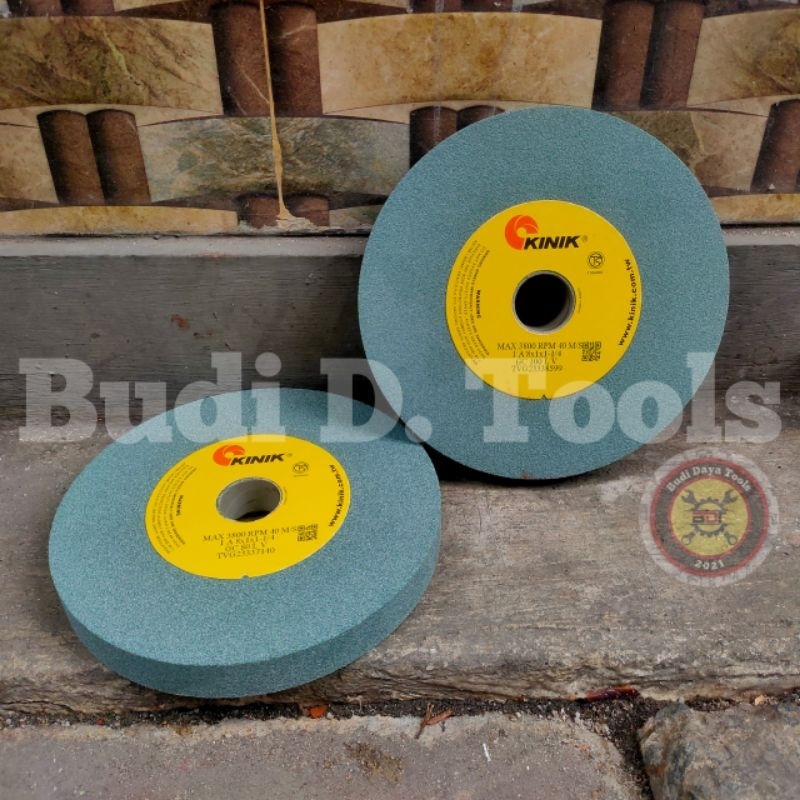 Gurinda Asah / Poles 8" Kinik Batu Gerinda Duduk 8 × 1 × 1-1/4 Inch