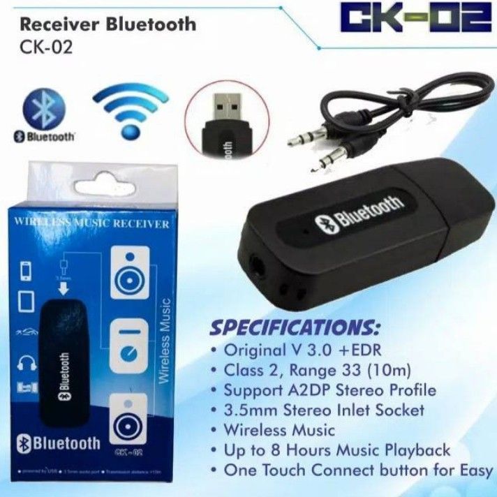 Bluetooth receiver CK-02 / usb bluetooth audio CK-02 Ready