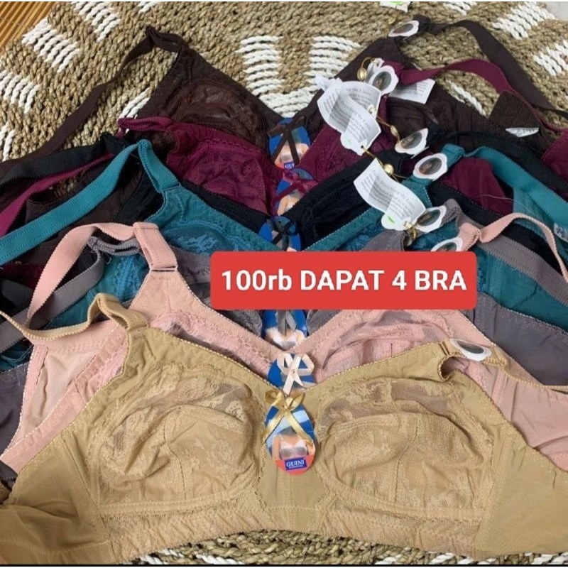 BRA GUINI SISTER 408/bh tanpa kawat dan busa terlaris