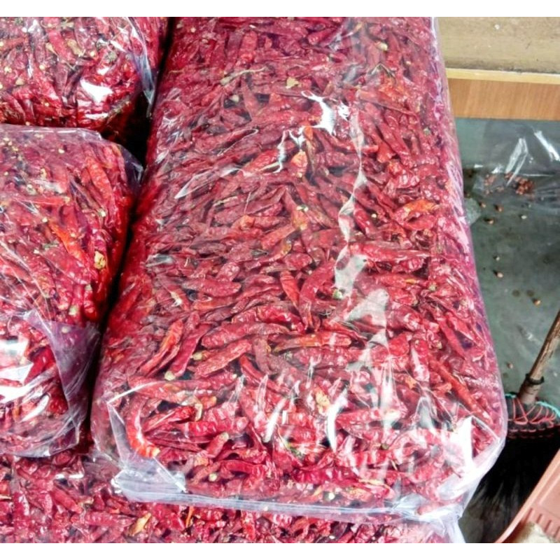 

[ CORNERIAN ] Cebe Kering 5 Kg Cabai Bal Pedas Alami Masakan Makanan Bumbu Rempah