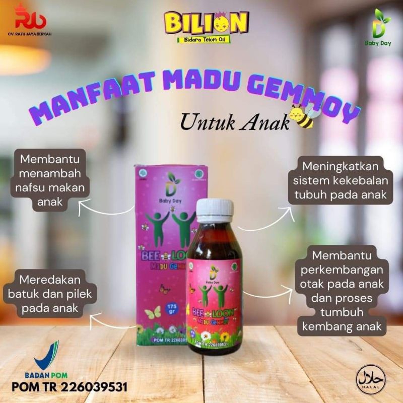 

Madu Gemmoy Sejuta Manfaat (175gr)