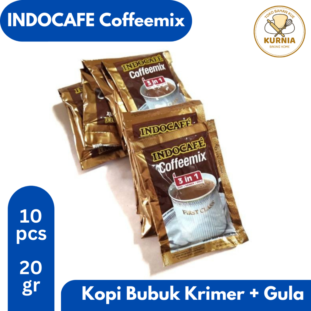 

INDOCAFE COFFEEMIX KOPI BUBUK 3 IN 1