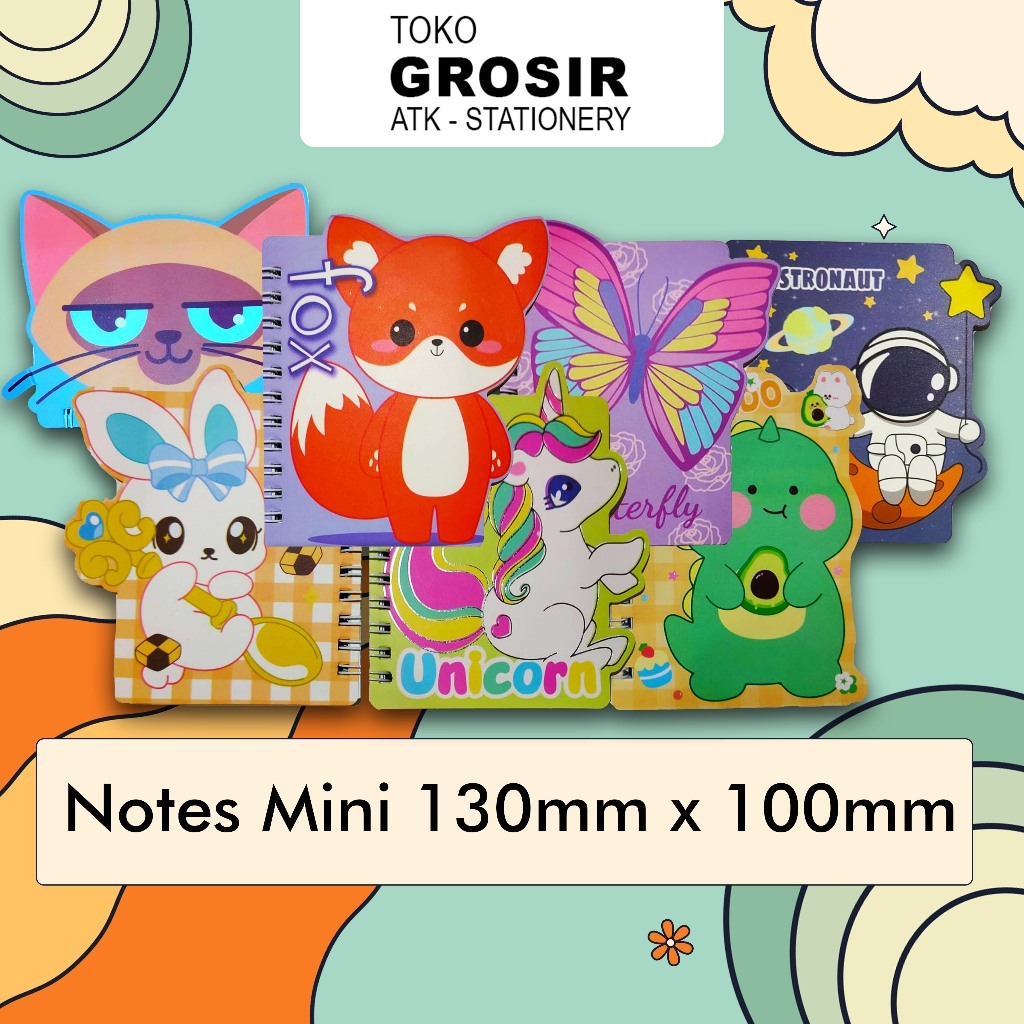 

Notes Mini 130mm x 100mm WB-95