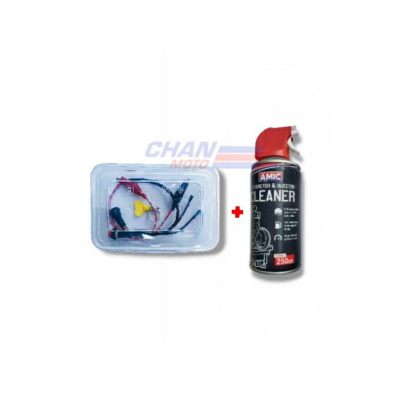paket alat pembersih injektor injeksi motor dan mobil & carbu carburator injektor cleaner