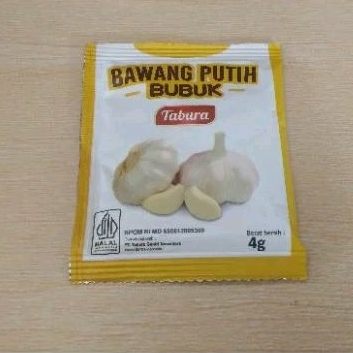 

tabura bawang putih bubuk 4 gr