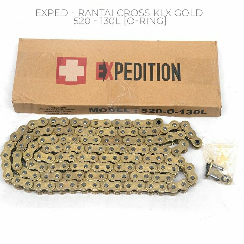 Rantai expedition 520-130L Gold Oring Klx