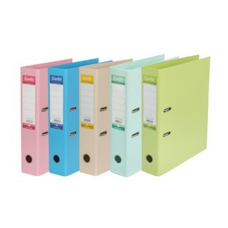 

Bantex Ordner Kwitansi/A5 7cm Plastic LAF Warna PASTEL # 1452 ( PCS)
