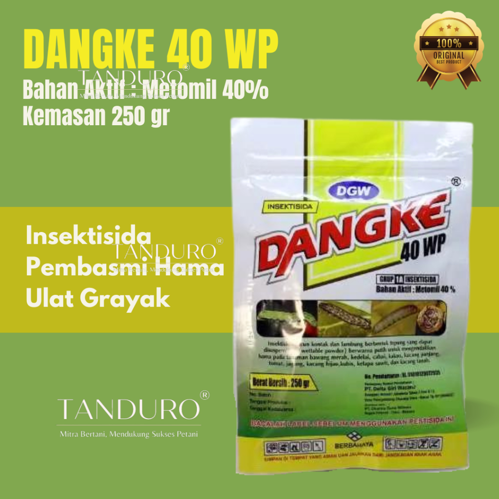 Dangke 40 WP 250gr Insektisida Sistemik Pembasmi Hama Ulat Grayak