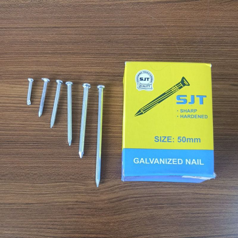 Paku Beton Putih tajam dan keras SJT terbaik di kelasnya