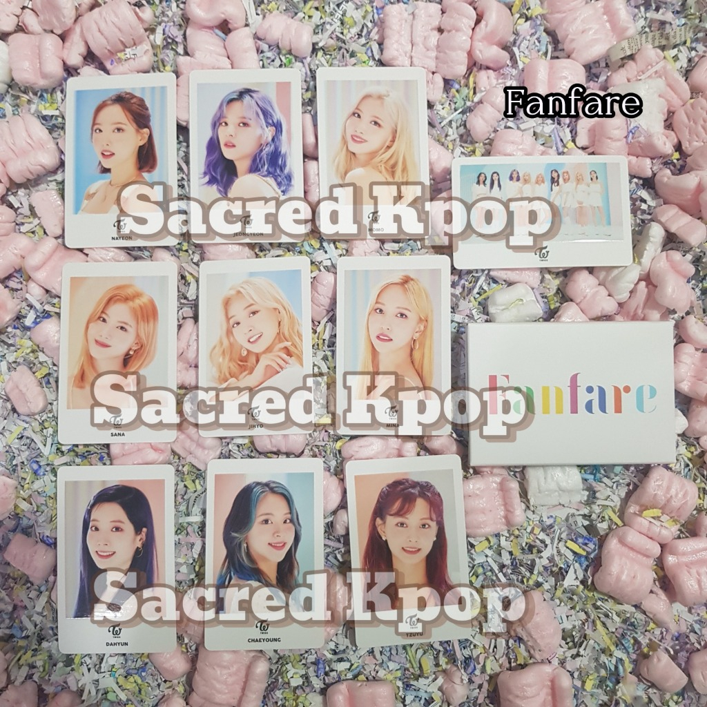 TWICE Fanfare Photocard Official (Japan)