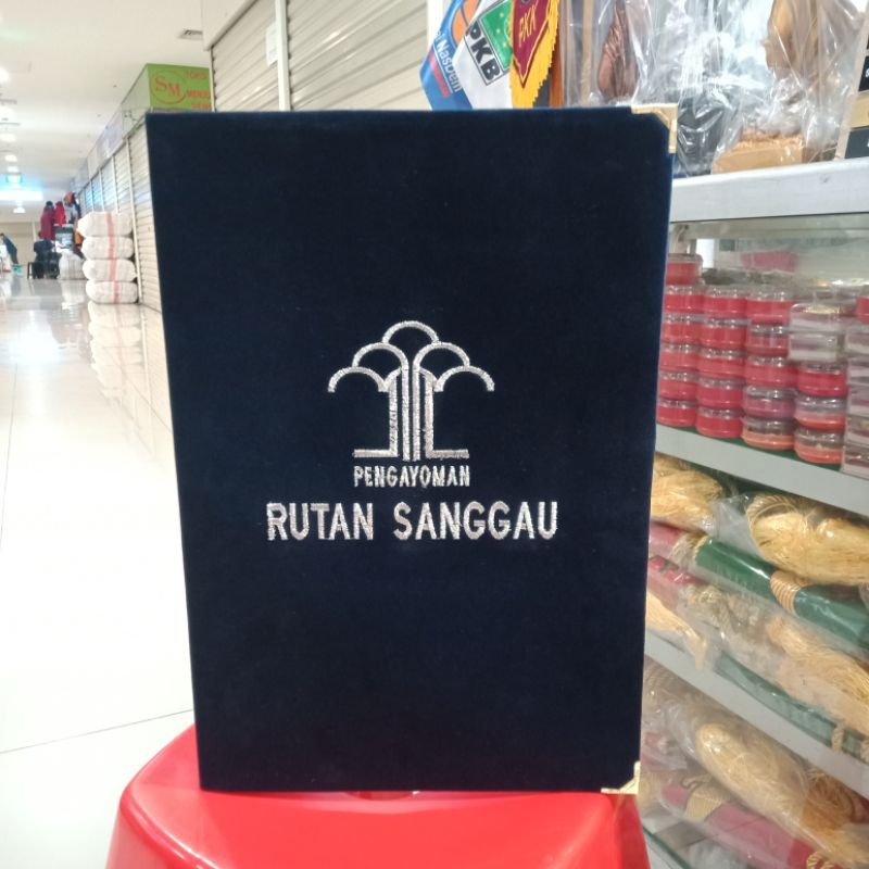 

map bludru logo bordir berkualitas ready stock