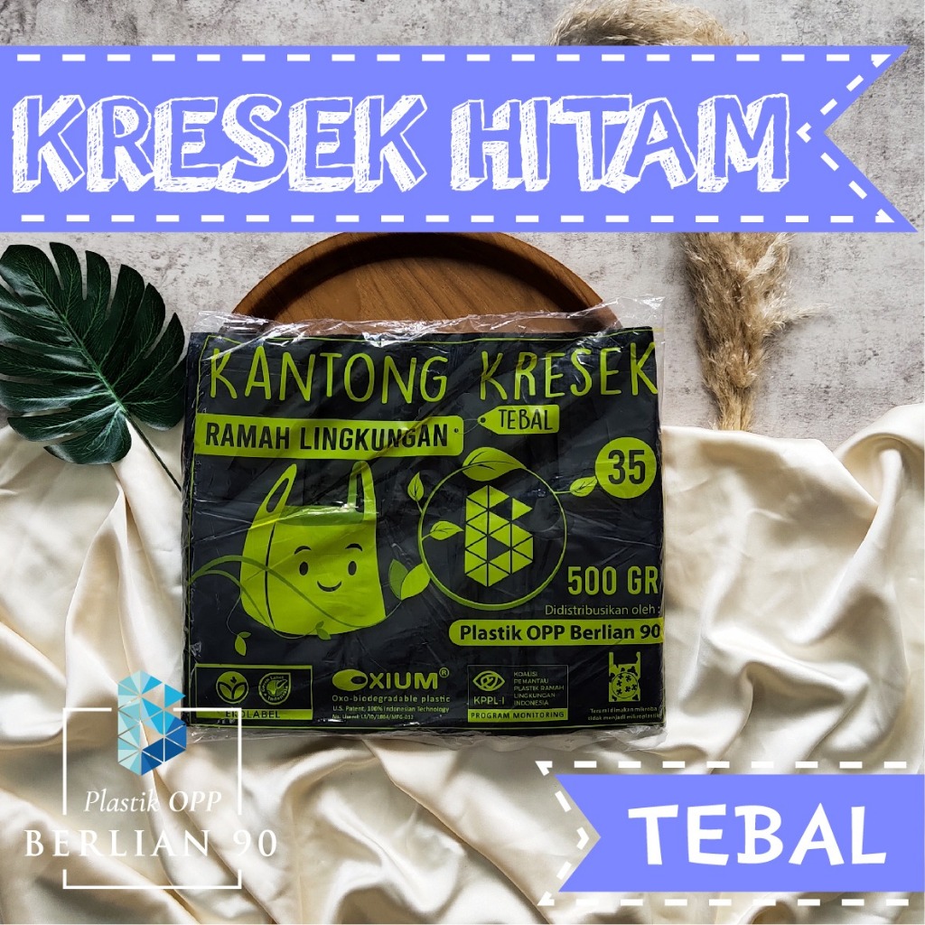 Kantong Kresek hitam Tebal 35 | Kantong Plastik | kantong plastik hitam | kantong kresek hitam | kan
