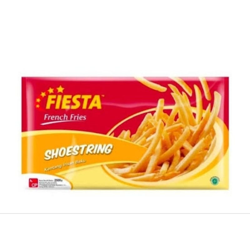 

Fiesta Ketang Goreng Shoestring / French Fries Shoestring | Berat Bersih 1kg