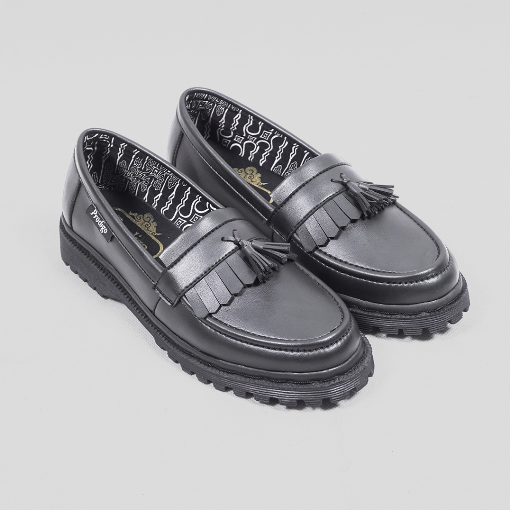 Prodigo * Sepatu Wanita slip on Padma hitam | Sepatu Formal Casual | Sepatu Cewe | Sepatu kerja wanita | Sepatu Boots wanita-PADMA FB 39