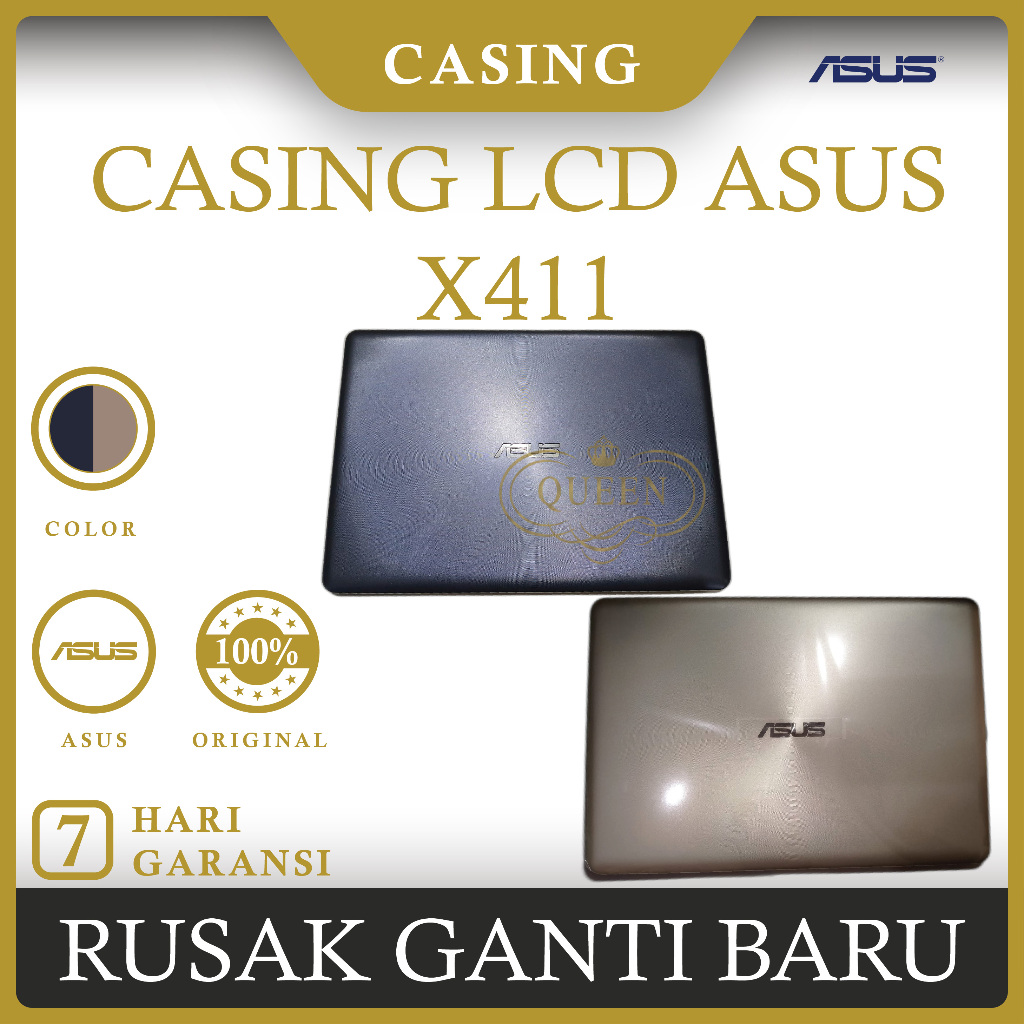 Casing LCD Set Engsel Laptop Asus X411 X411UQ Series Original