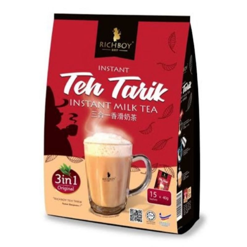 

RICHBOY Teh Tarik Instant Milk Tea - 1 Sachet (40 gr)