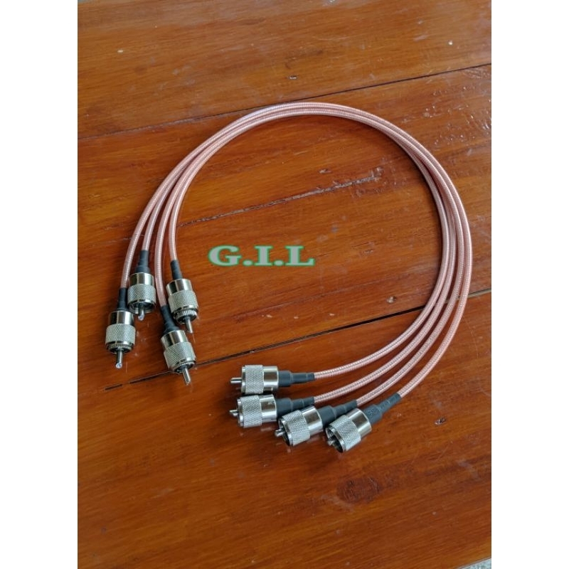 Kabel jumper swr / antena teflon RG58