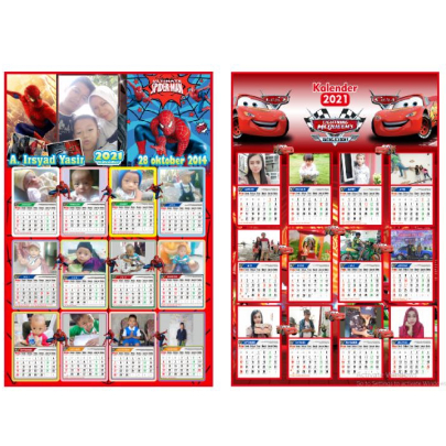 

Kalender 2024 Custom Photo bisa 12-13 photo