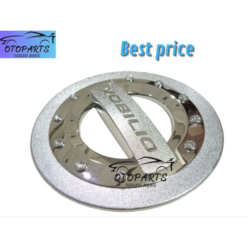 TANK COVER MOBILIO 2014-2022 CROM/AKSESORIS TUTUP TANKI MOBILIO CROM