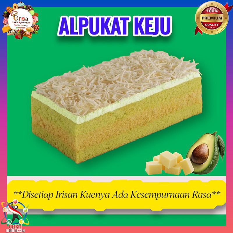 

BOLU KUKUS ALPUKAT KEJU - Paket Hemat 3 Kue / 3 Pack