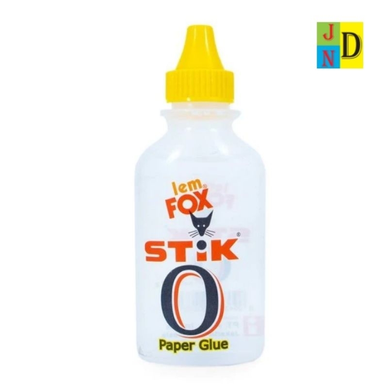 

FOX STIK O LEM CAIR BENING PAPER CLEAR GLUE