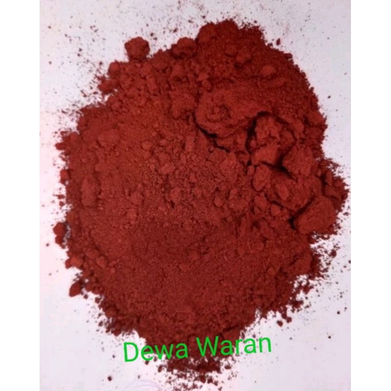 Pewarna Paving iron oxid Verf Red Oker Merah 100% Ori 1 kg