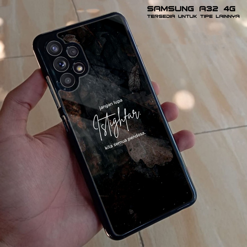 Case Samsung A32 4G - Casing Hp Samsung A32 4G ( QUOTES ) Silikon Hp Samsung A32 - Kondom Hp - Kesin