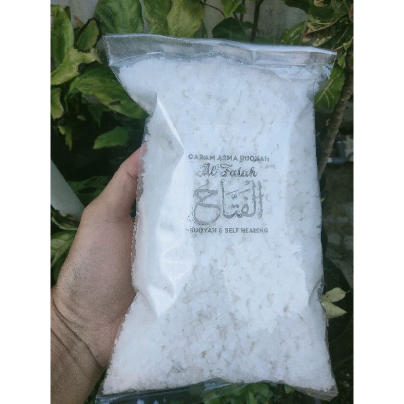 

Garam Ruqyah Al-Fatah 1000 Gram ( 1 kilo ) Usir Sihir & Energi Negatif