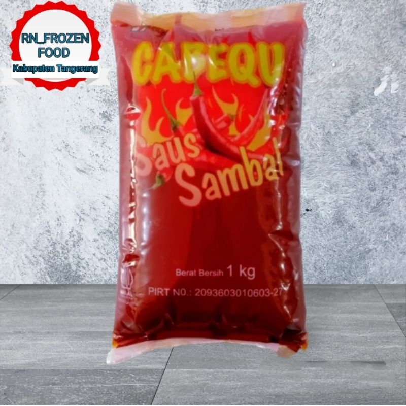 

RN_Frozen - CABEQU Saus Sambal Berat Bersih 1 kg Ready