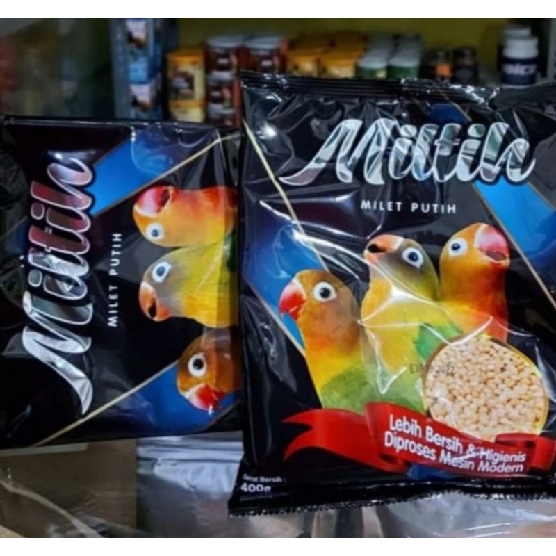 MILTIH MILET PUTIH 400gram ebod jaya miltih miled putih