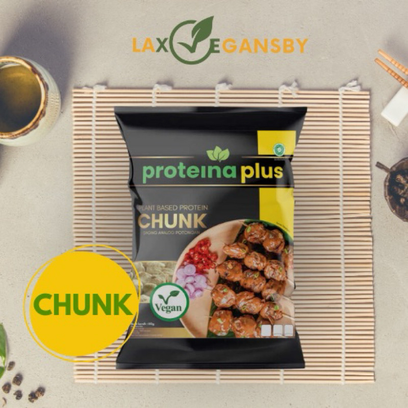 

Proteina Plus Chunk 100gr / Protein Nabati / Daging Nabati