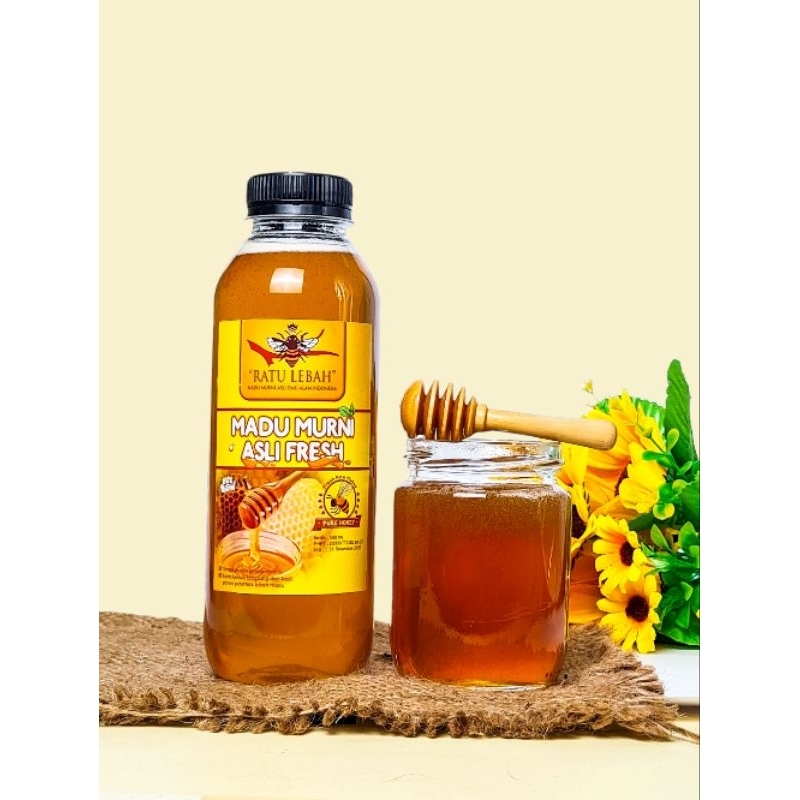 

Madu Murni Asli 100% Tanpa Campuran Mentah Raw Honey Ratu Lebah Madu Asli Madu