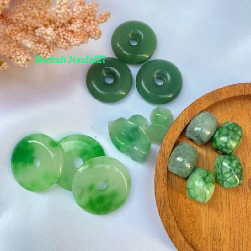 Liontin Giok China Asli Batu Alam