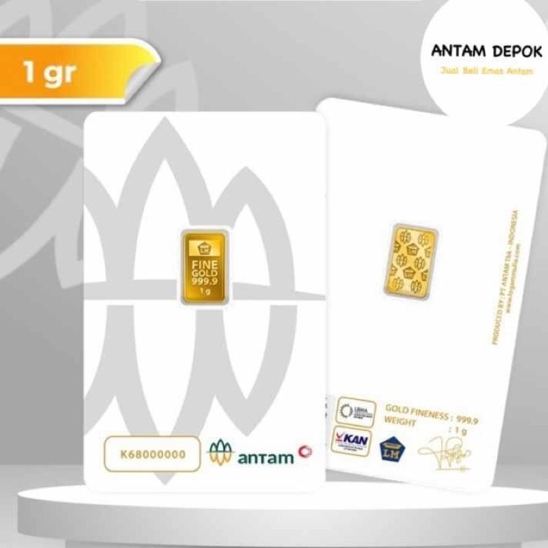 Emas Antam 1 gram