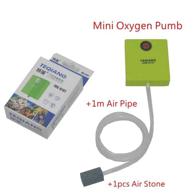 Pompa Oksigen Aquarium Mini Mesin Oksigen Kecil Akuarium / Pompa Udara Mini Akuarium Tangki Ikan