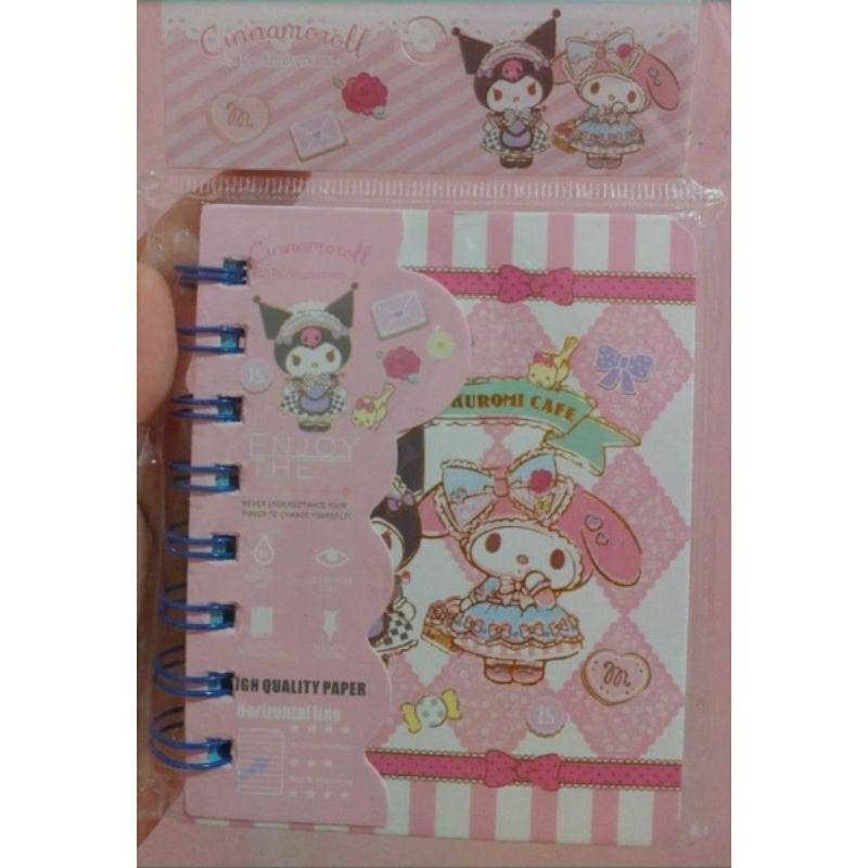 

Notebook Sanrio Aesthetic Melody Kuromi Book
